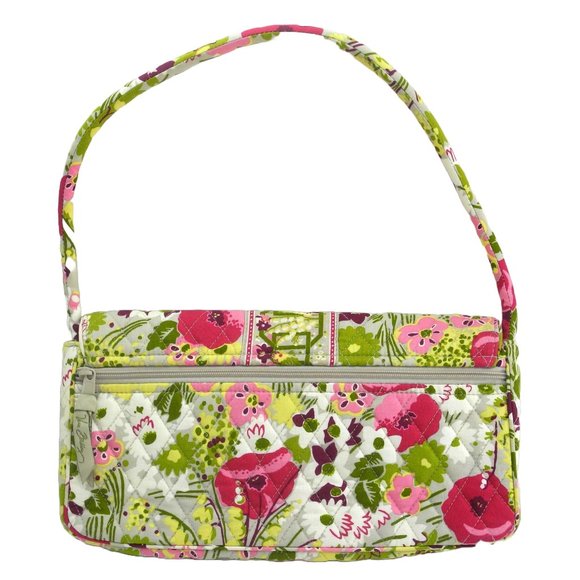 Vera Bradley Knot Just A Clutch Quilted Shoulder Bag - Make Me Blush Retired - Picture 4 of 7